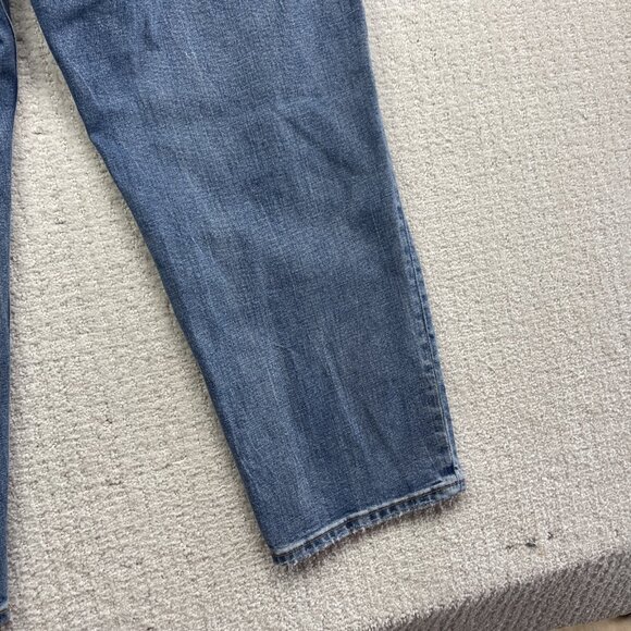 Abercrombie Fitch The Ankle Straight Ultra High Rise Blue Jeans Women’s 34/18S - Picture 11 of 11